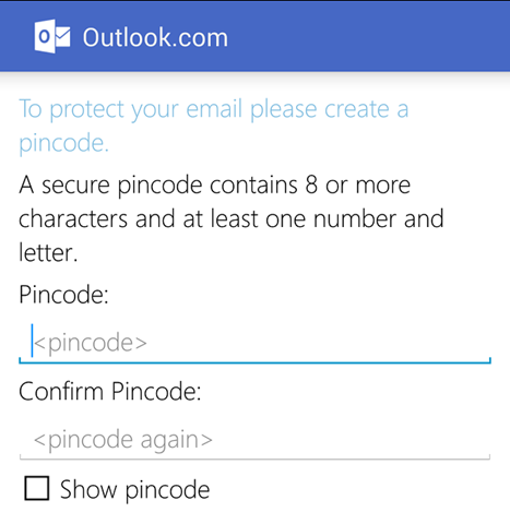outlook on android