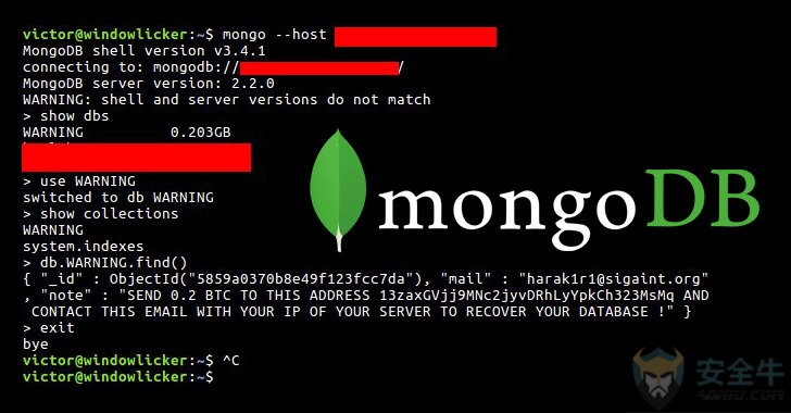 mongodb-database-ransomware